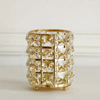 New Crystal Brush Holder – European Style Crystal Container for Makeup Brushes - Leyloo.pk
