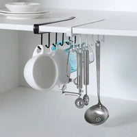 Multi-Purpose Nail-Free Cabinet Hook – Easy Installation for Kitchen & Home - Leyloo.pk