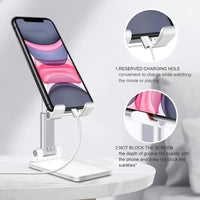 Flexible Mobile Holder  Universal Mobile Stand Flexible Stand Pocket Size - Leyloo.pk