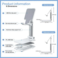Flexible Mobile Holder  Universal Mobile Stand Flexible Stand Pocket Size - Leyloo.pk