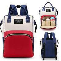 Multifunctional Maternity Nappy Diapers Bag Mummy Baby Bag Maternity Nappy Diapers Bag Large Capacity Baby Bag Travel Backpack Diaper Organizer Nursing Care Child diapers bags Easy Life - Leyloo.pk