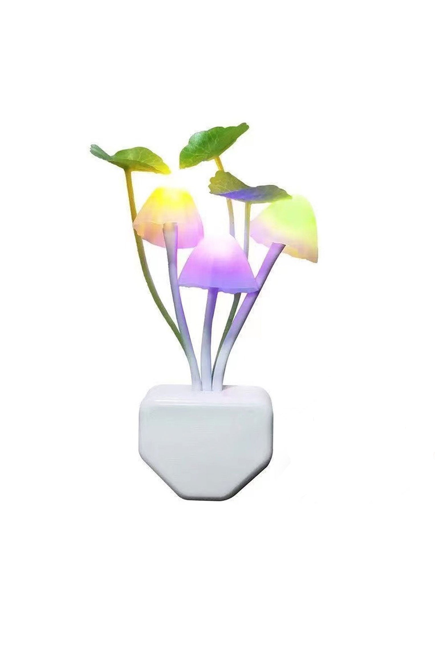 Mushroom Night Light | LED Night Lights | Flower Lamp Bedroom Baby room Lamps For Family, Friend or Kids Gifts (Random colors) - Leyloo.pk