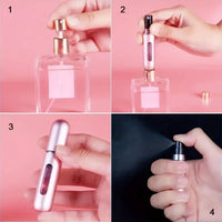 Mini Refillable Perfume Portable Atomized Bottle Refillable Perfume Bottle - Leyloo.pk