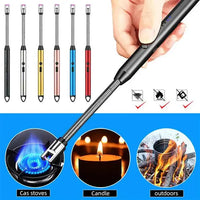 Portable Electric Rechargeable Lighter – USB Flameless Windproof Plasma Arc
