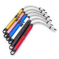 Portable Electric Rechargeable Lighter – USB Flameless Windproof Plasma Arc