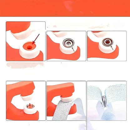 Durable Metal Snap Fastener Kit with Pliers & Manual Press Tool