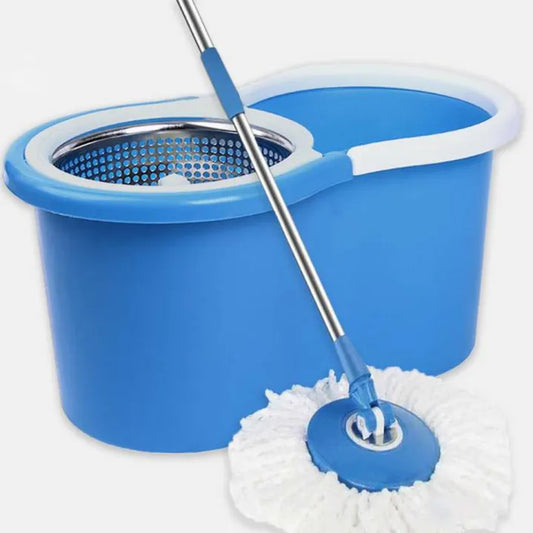 Spin Mop – 360° Microfiber Easy Spin Mop with Steel Bucket | Home Cleaning Tool
