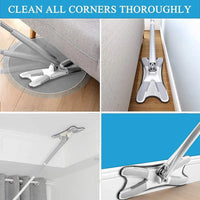 X Mop Hand-Free Flat Squeeze Mop 360° Microfiber Cleaning Tool