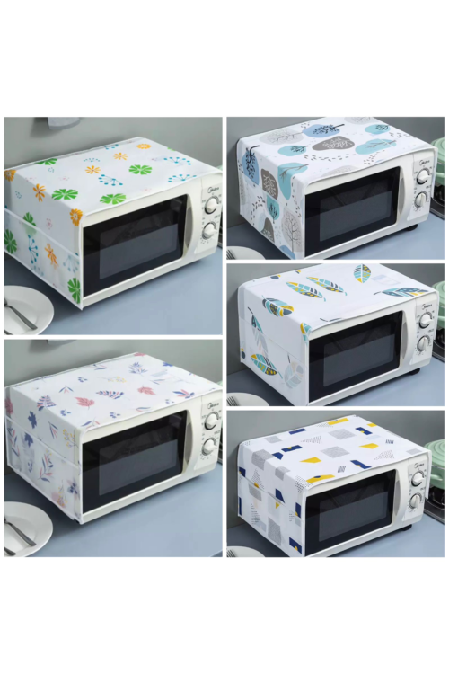 Shield and Style : Microwave Oven Cover for Protection and Elegance