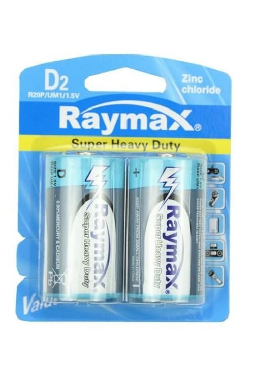 Raymax Super Heavy Duty Battery D2 R20P/UM1/1.5V