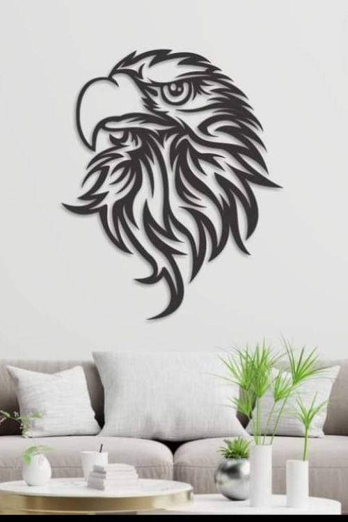 Eagle Wall decorations  MDF Wood material