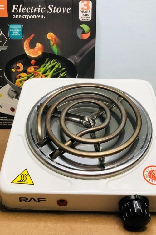 Electric Stove for cooking, Hot Plate heat up in just 2 mins, Easy to clean, (random color)