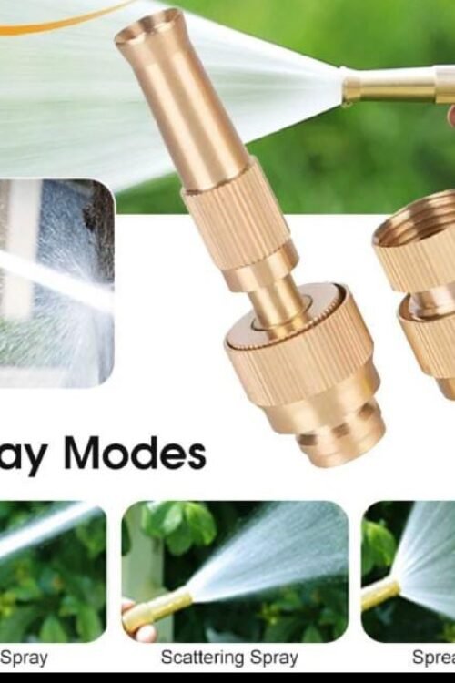 3 Spray Modes – Adjustable Garden Spray Gun Lawn Plant Irrigation High Pressure Water Car Sprinkler Wash Spray Nozzle Home Cleaning