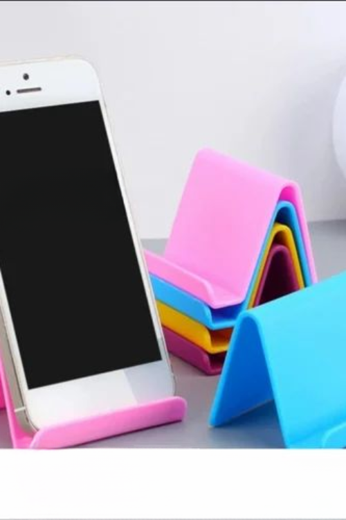 1Pc Cell Phone Stand For Desk (Random Colour)