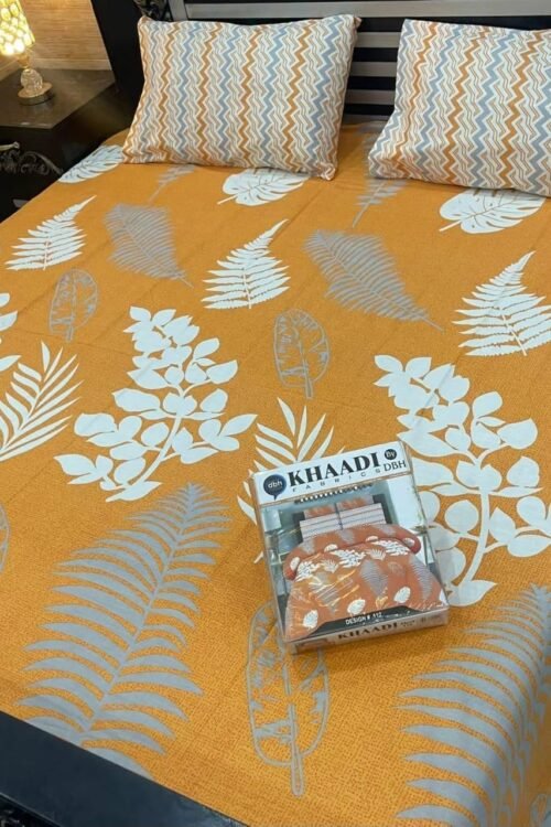 Khaadi bedsheet   Cotton Mix Bedsheets Pack Bedsheet